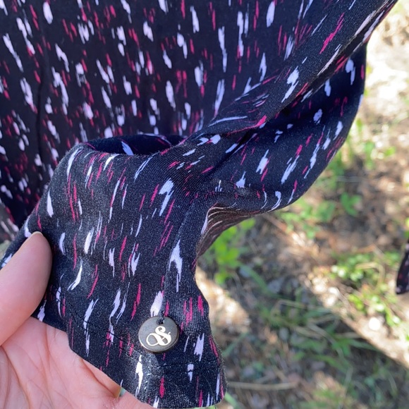 Anthropologie Scotch & Soda Printed Turtleneck Long Sleeve Top - Picture 8 of 11